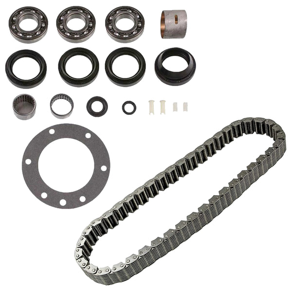 Ford Borg Warner BW1356 13-56 Transfer Case Rebuild Kit w/ Bearings Seals Chain