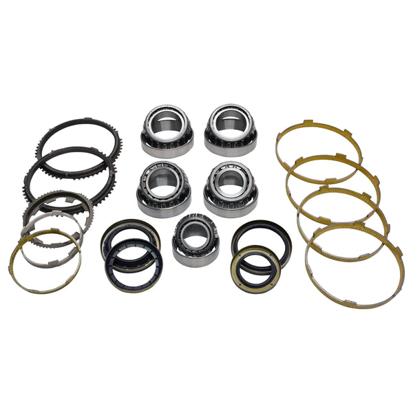 G56 Manual Transmission Bearing, Gasket, Seal Kit with Synchro Rings